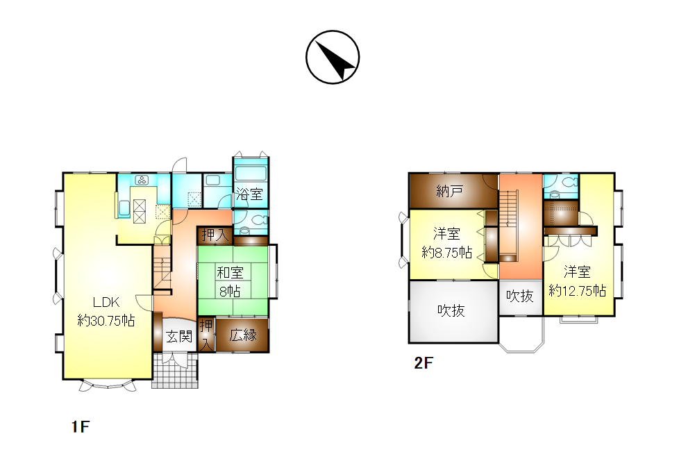 岩槻区　西町　間取り図